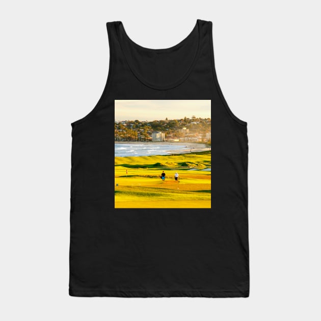 Long Reef Golf Course, Sydney, NSW, Australia Tank Top by Upbeat Traveler